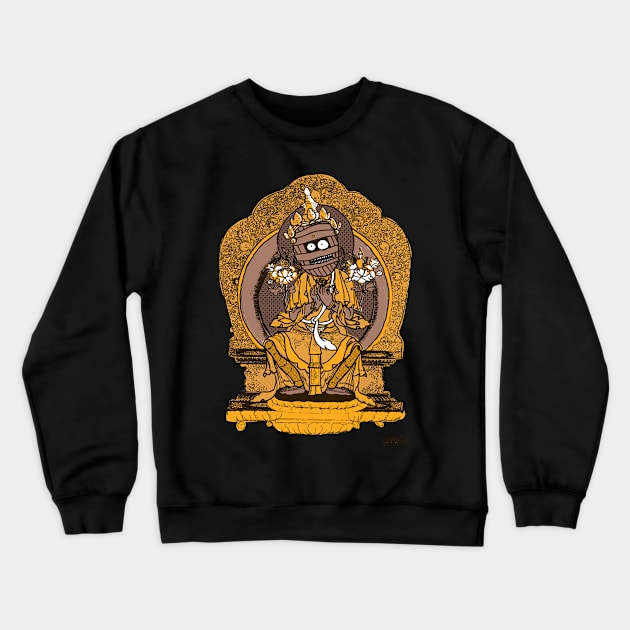 BUDDAH MUMMY Crewneck Sweatshirt by miskel